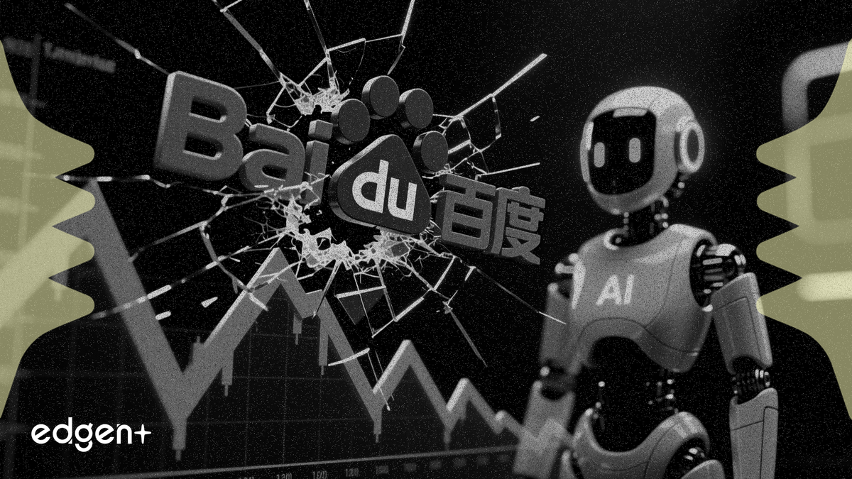 Las acciones de Baidu caen un 3.9% a pesar del lanzamiento de su agente de IA empresarial