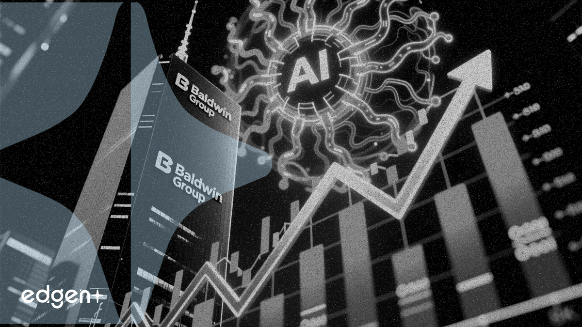 볼드윈 그룹, 앤스로픽 AI 파트너십 확대로 주가 6% 상승