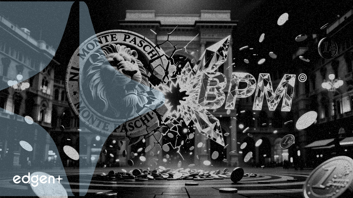 Banco BPM提議與西雅那銀行合併，估值達500億歐元，競爭對手虎視眈眈