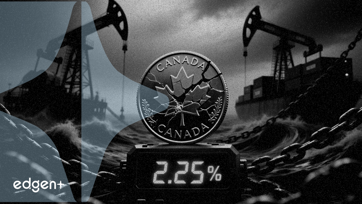 加拿大央行維持 2.25% 利率不變，石油與貿易風險加劇