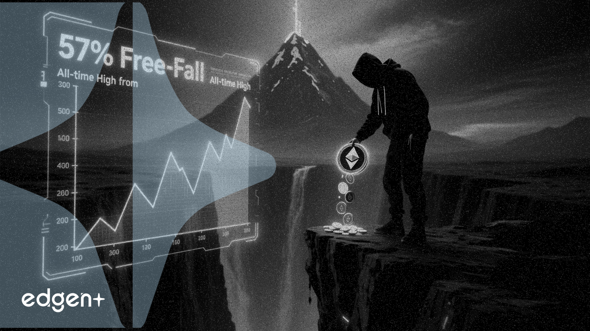 Bankless 共同創辦人拋售所有 ETH，代幣較歷史高點仍低 57%