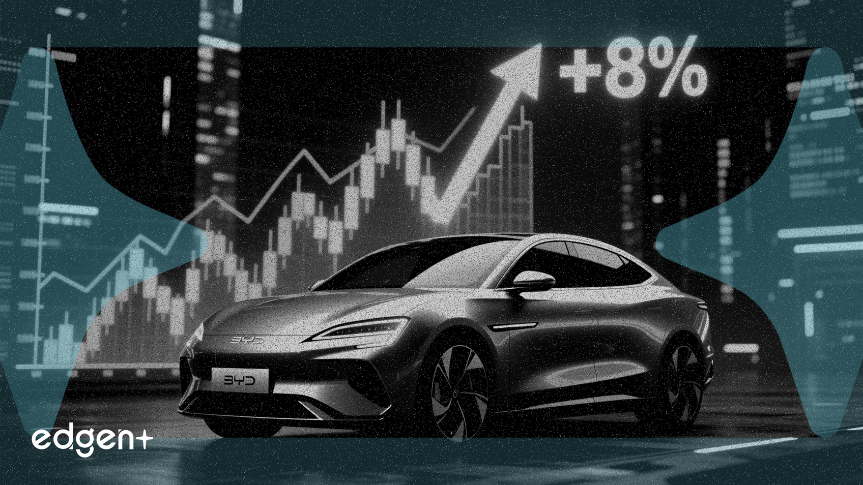 Acciones de BYD suben un 8% tras el lanzamiento de su nuevo modelo de vehículo eléctrico