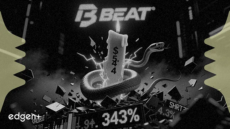 BEAT 飆升 28% 至 5.44 美元,軋空推動週線漲幅達 343%