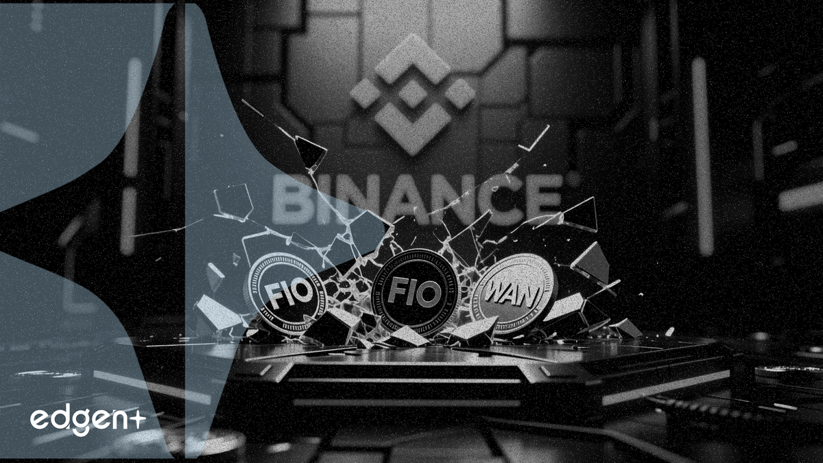 幣安將於4月23日下架包括FIO和WAN在內的6種代幣