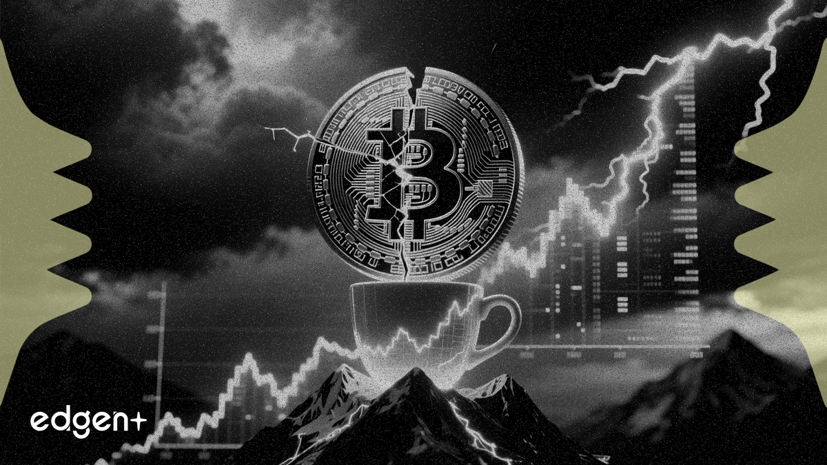 比特幣杯柄形態目標指向22萬美元,ETF資金外流考驗7.4萬美元支撐