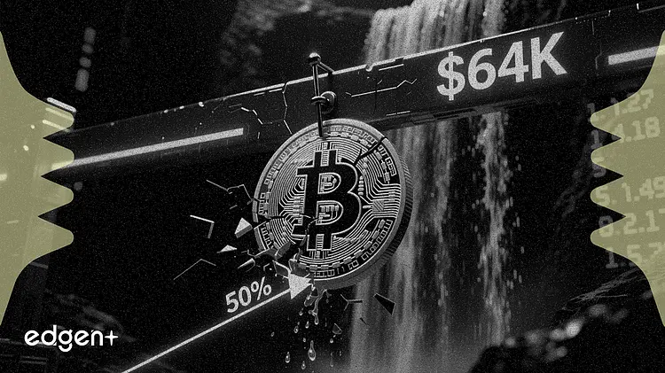 Bitcoin deleveraging accelerates 50% below ATH as $64K resistance caps recovery