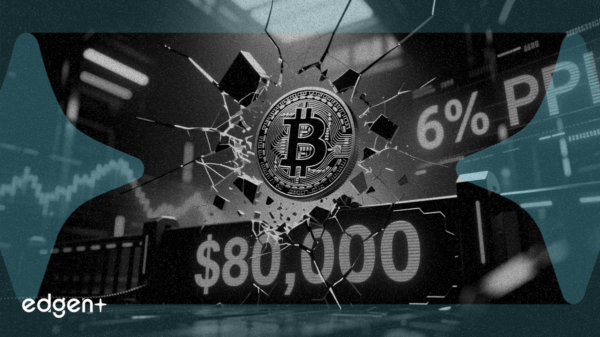 Le Bitcoin repasse sous les 80 000 $ alors que l'IPP à 6 % met à l'épreuve la résilience du marché