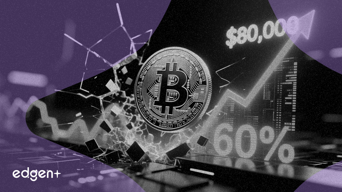 La dominancia de Bitcoin supera el 60% mientras el precio apunta a los 80.000 $