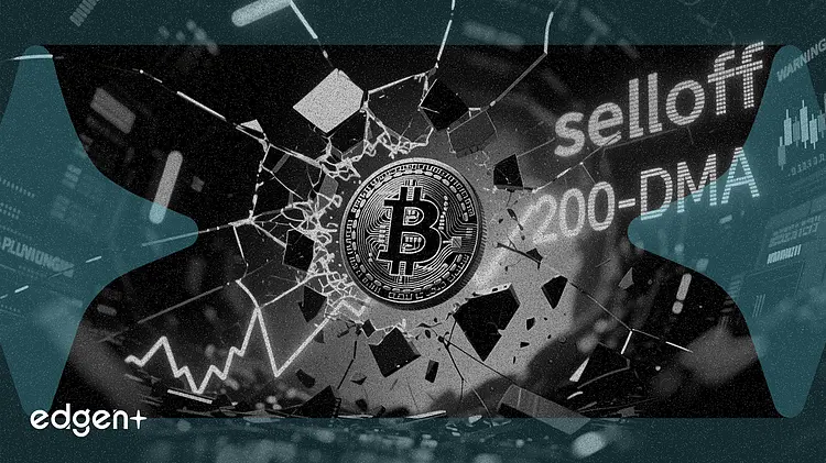Bitcoin drops $10,000 in 3 weeks after 200-DMA rejection sparks selloff