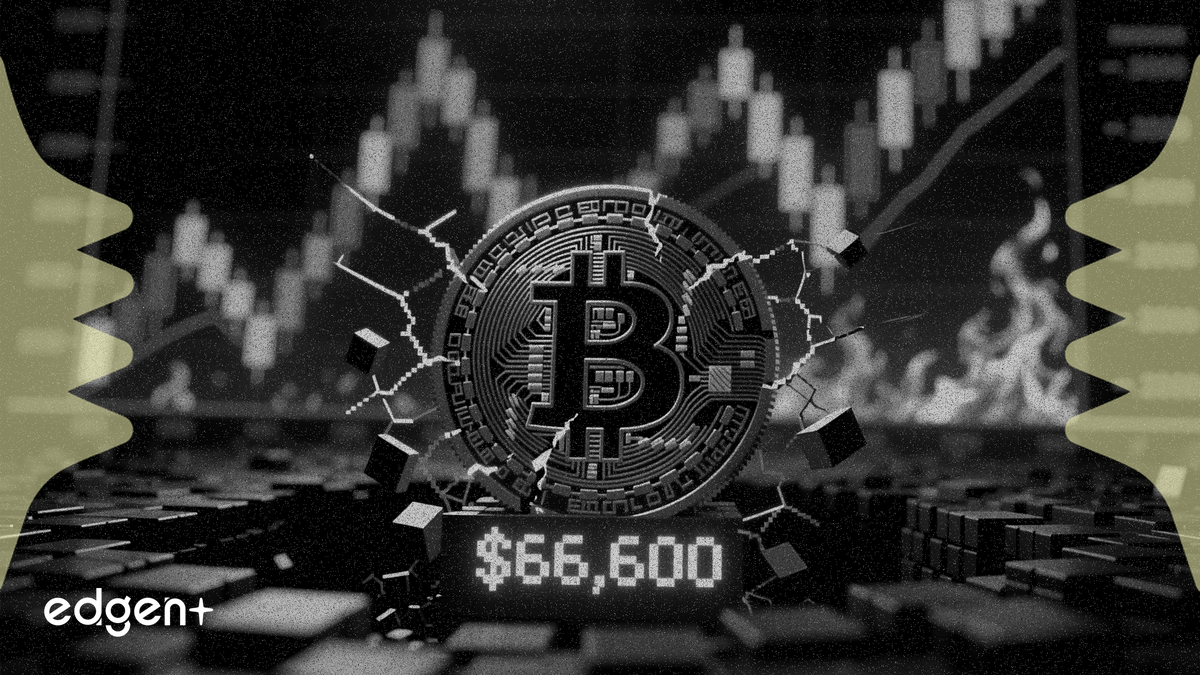 Bitcóin cae a $66,600 mientras la inflación elevada impulsa salidas de ETF