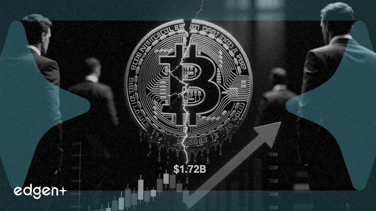 Les sorties des ETF Bitcoin atteignent 1,72 milliard de dollars en une semaine alors que le sentiment institutionnel change