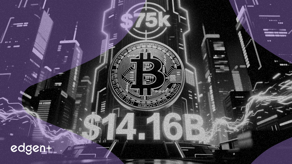 ビットコインは141.6億ドルのオプション満期が迫る中、7万5000ドルを目指す