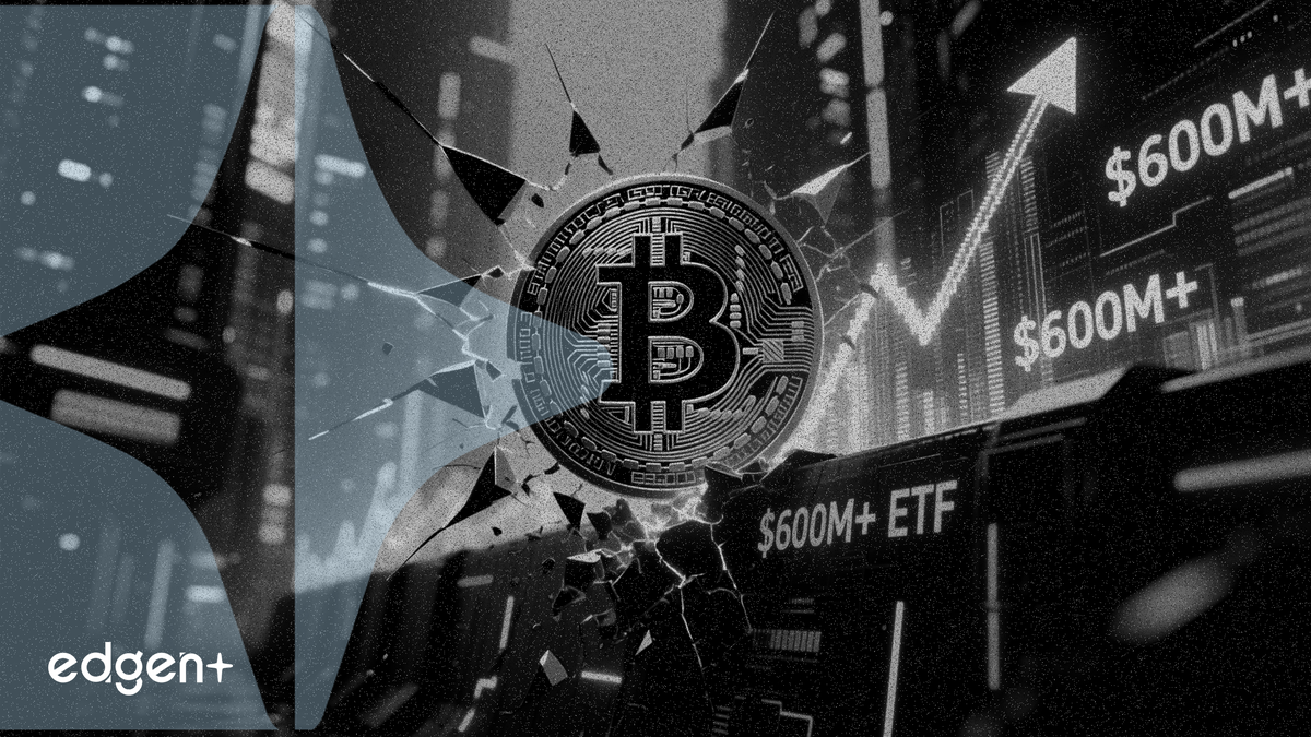 比特幣面臨波動，假期導致逾 6 億美元 ETF 流入中斷