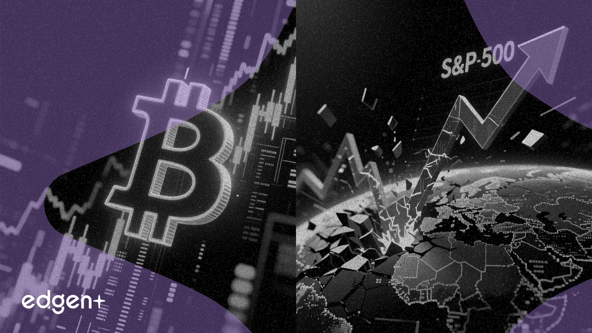 地政学的緊張でS&P 500が3.1%下落、ビットコインは7%上昇