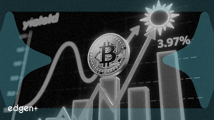 ビットコイン上昇、米10年債利回りが2月安値3.97%から上昇