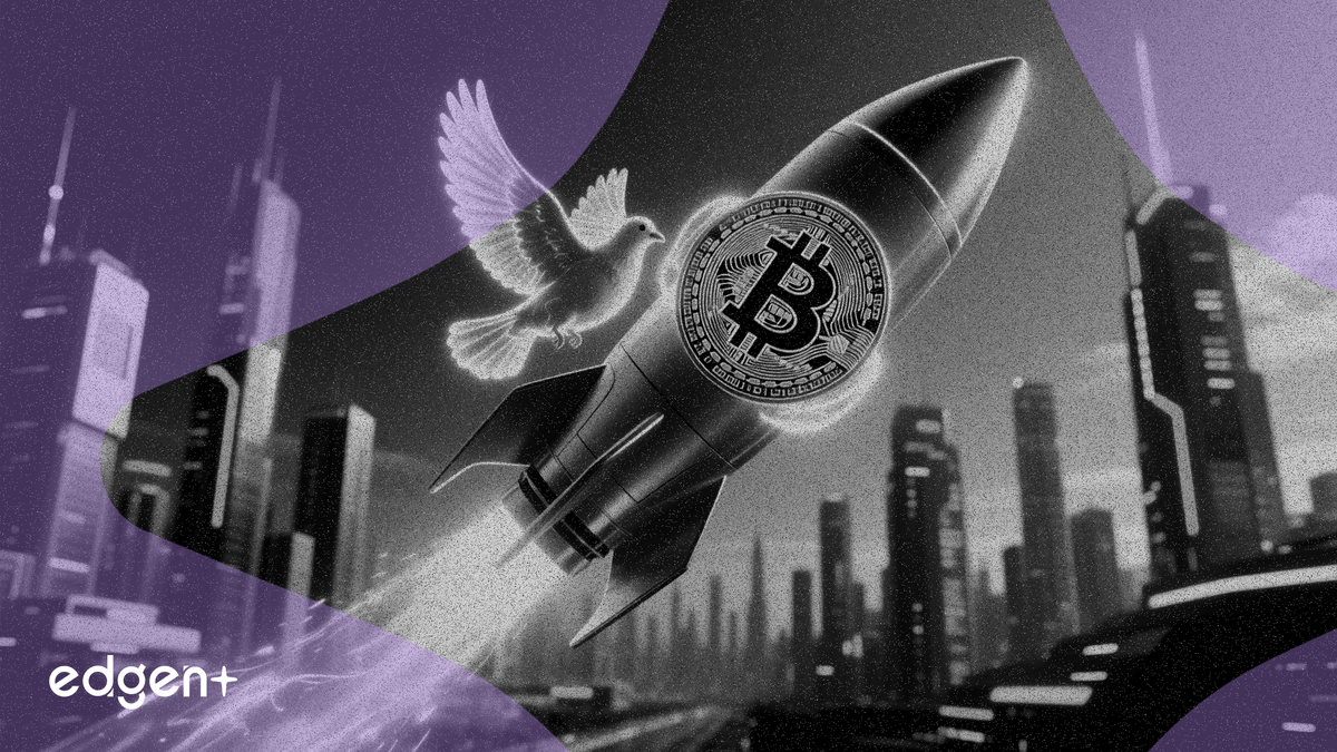 Bitcoin's price increased by 4.6% to $75,004, triggering a rally in crypto-related stocks, following comments from President Donald Trump about a potential peace deal with Iran.