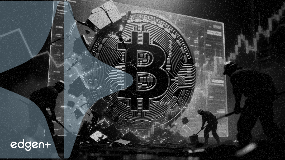 經濟壓力加劇，比特幣礦商一季度拋售 3.2 萬枚 BTC 創歷史新高