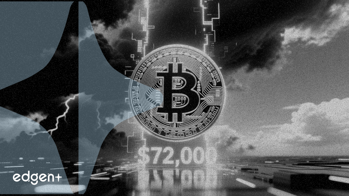 随着地缘政治紧张局势缓解，比特币再次测试 7.2 万美元水平