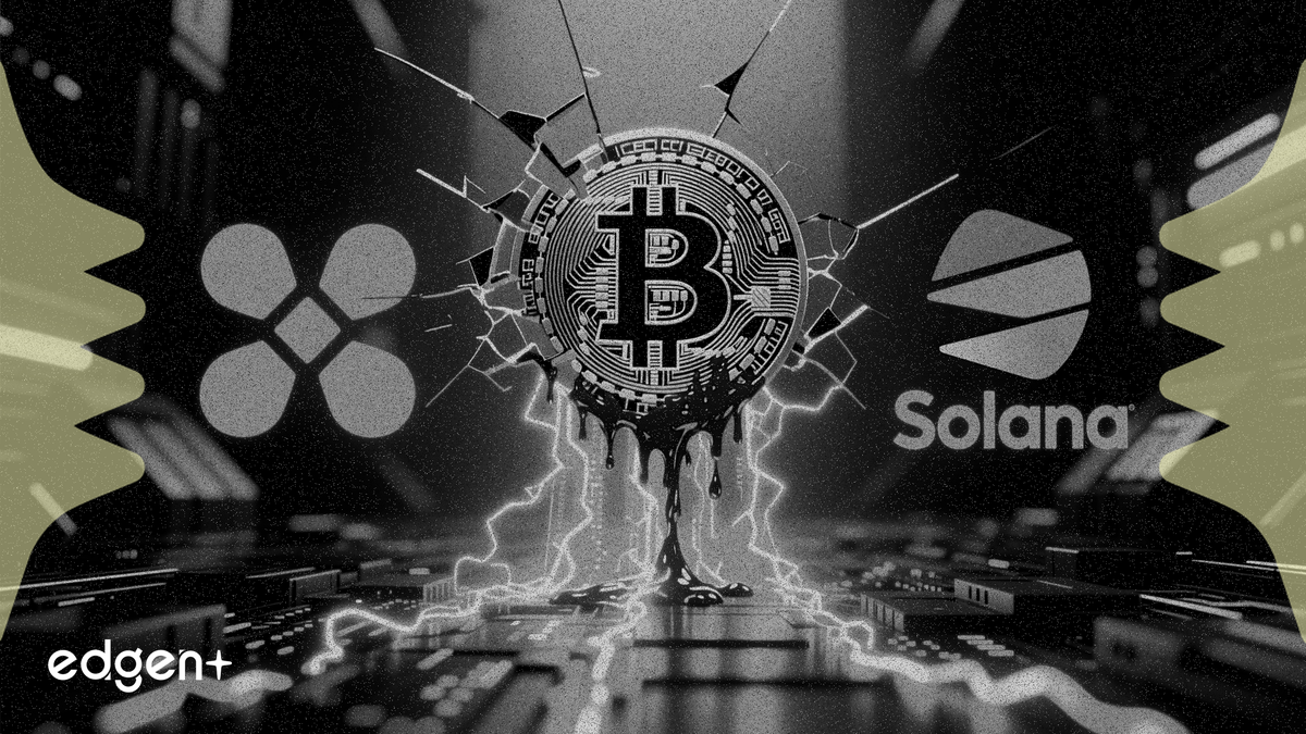 Le Bitcoin enregistre 982 millions de dollars de sorties alors que les fonds se tournent vers XRP et Solana