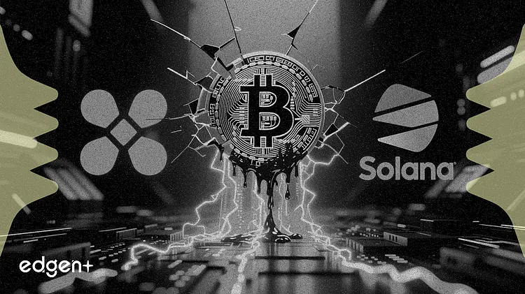 비트코인, XRP 및 솔라나로의 자금 순환 속 9억 8,200만 달러 유출 발생