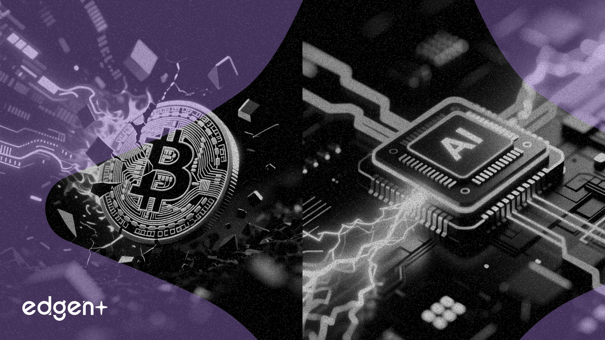 比特币近几周下跌13%，而AI推动的标普500指数上涨4%，加密货币与传统市场之间的分化进一步扩大。
