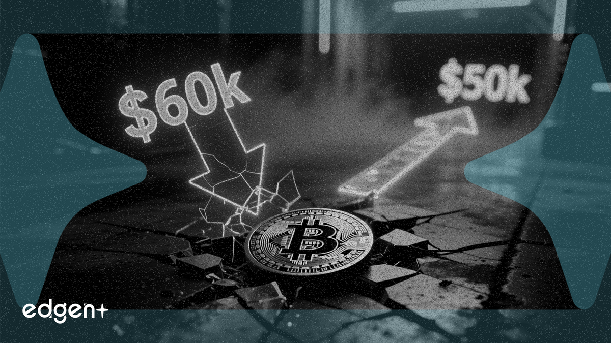 Bitcoin slides below $60,000 as 65% of traders see $50,000 bottom