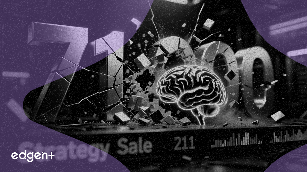 ビットコインが7万1000ドルを下回る——Strategyの売却とAI銘柄への資金シフトが重しに