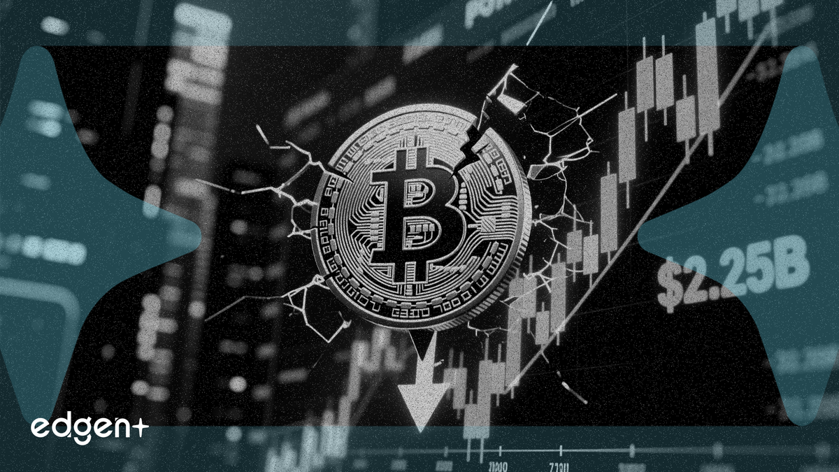 Le Bitcoin stagne près de 82 000 $ alors que l'intérêt ouvert chute de 2,25 milliards $