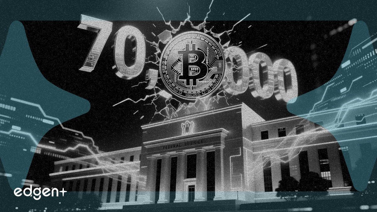 比特币突破 7 万美元，市场预期美联储或有利好惊喜