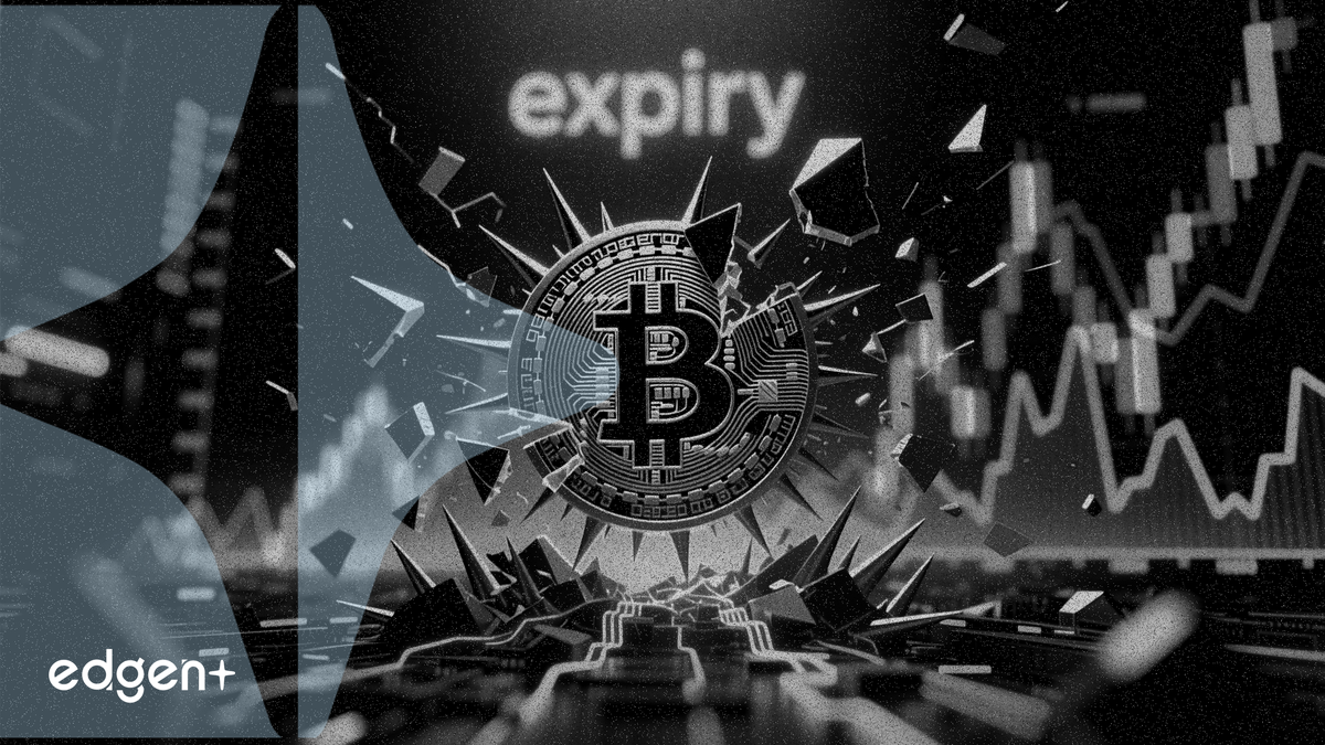 비트코인 변동성, 파생상품 만기 앞두고 1년 최고치 기록