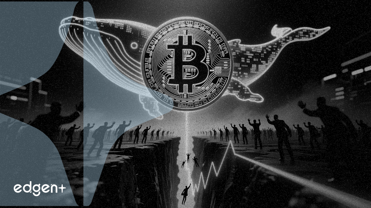 比特币大户与散户分歧创下 ETF 时代以来新低