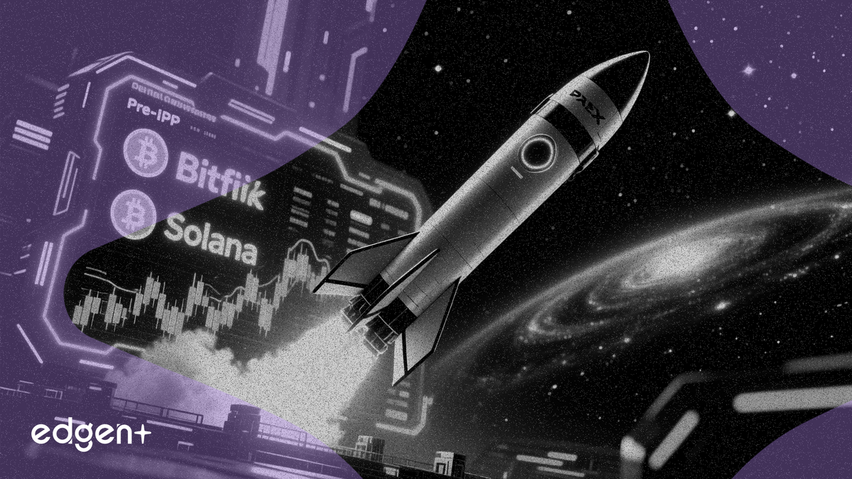 Bitget 推出首款 SpaceX Pre-IPO 衍生品代幣，基於 Solana 區塊鏈