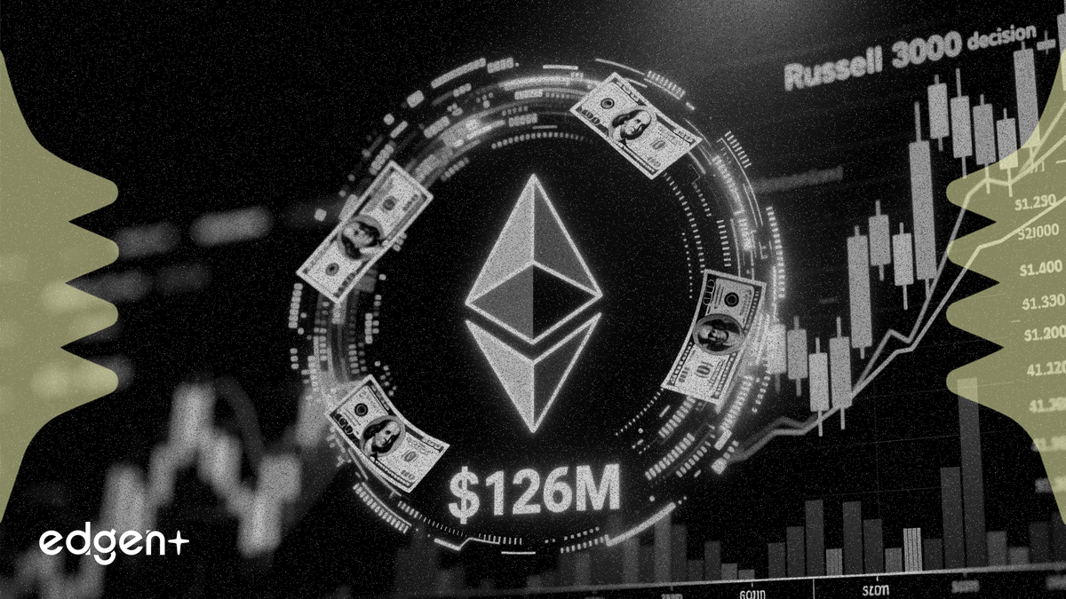 Bitmine、ラッセル3000指数採用の決定を前に1億2600万ドル相当のETHを購入