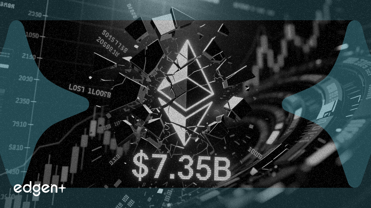 BitMine's Paper Loss on Ethereum Hits $7.35B as Price Eyes $1,600