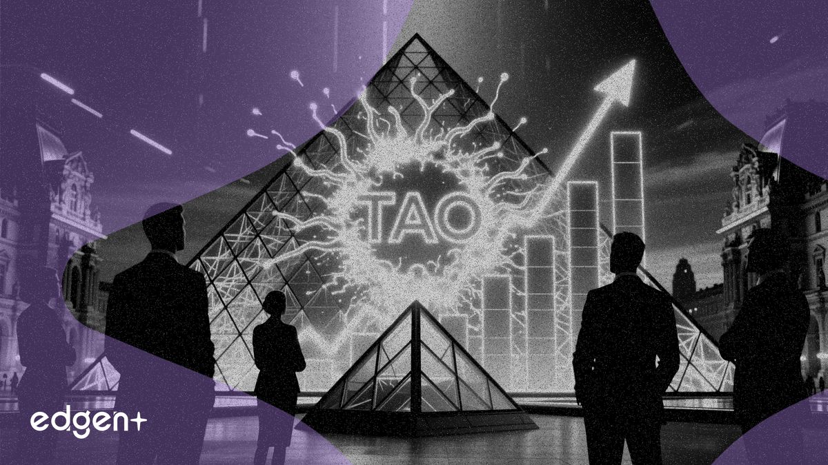 卢浮宫活动激发机构兴趣，Bittensor (TAO) 大涨 10%
