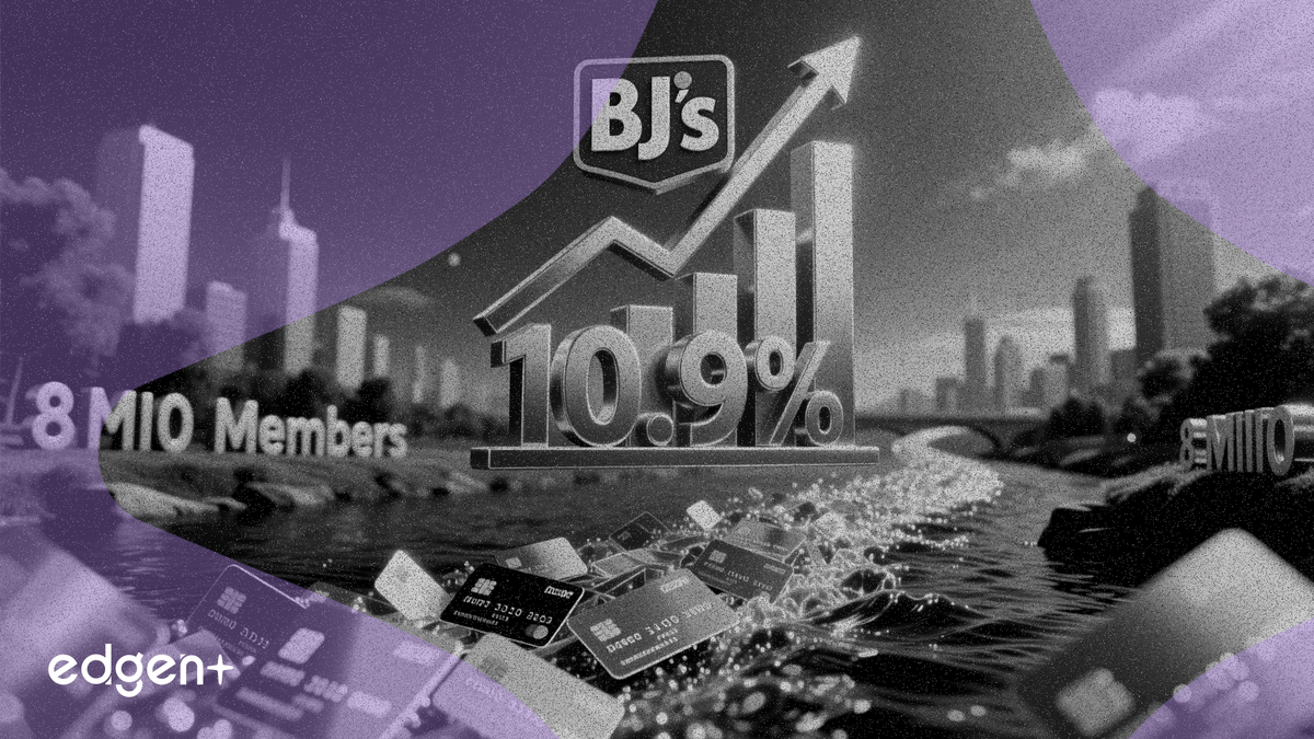 BJ'sホールセール・クラブ、会費収入が10.9%急増し会員数800万人を突破