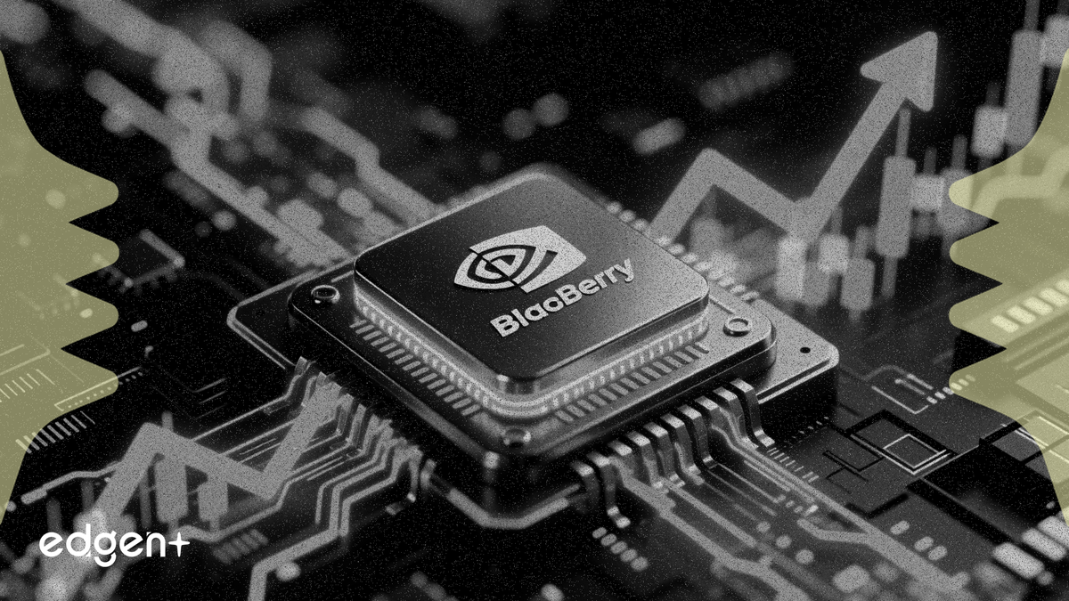 Las acciones de BlackBerry suben un 8% tras la integración con los chips de IA de Nvidia