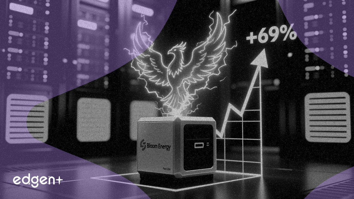 Bloom Energy 飆漲 69%:AI 資料中心驅動潔淨能源需求
