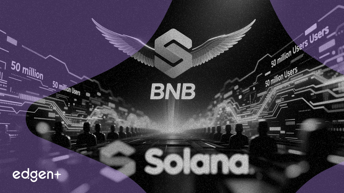 BNB 체인 활성 사용자 5,000만 명 돌파, 솔라나 추월