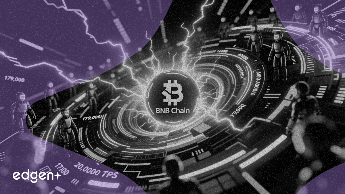 BNB Chain, 17만 9,000개의 AI 에이전트 도입에 따라 20,000 TPS 목표 설정