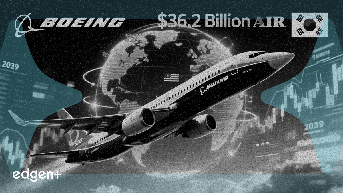 ボーイング、大韓航空から2039年までの362億ドル規模の受注を確保