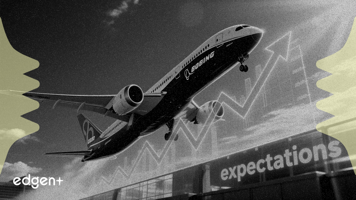 波音第一季度財報超預期，股價上漲 5.5%