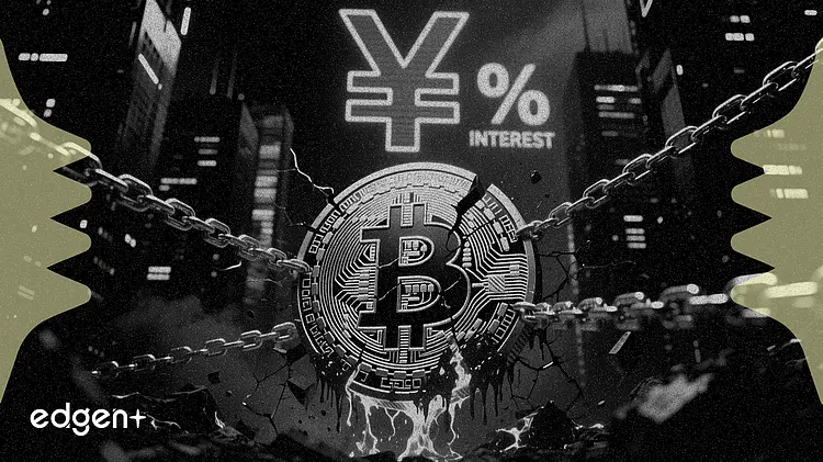 BoJ faiz artırımı %1'e Bitcoin'i tehdit ediyor, yen taşıma ticareti çözülüyor