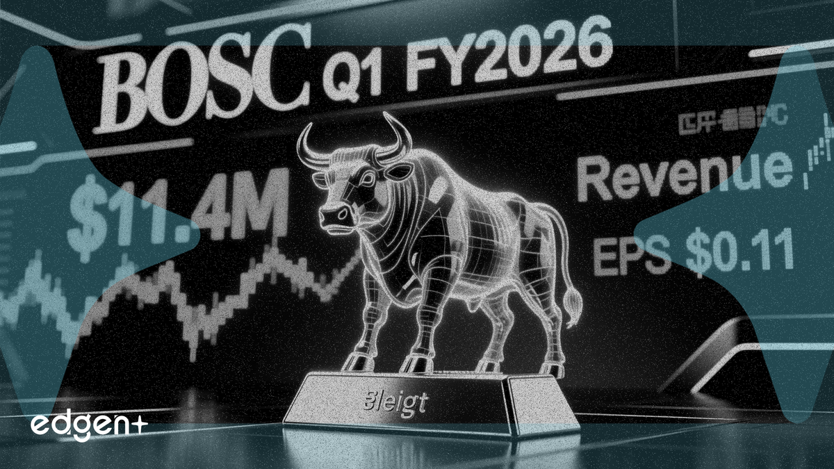 BOSC posts $0.11 EPS, $11.4M revenue in Q1 FY2026 earnings