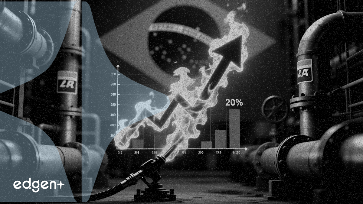 ブラジルのペトロブラス、5月に天然ガス価格を20%値上げへ