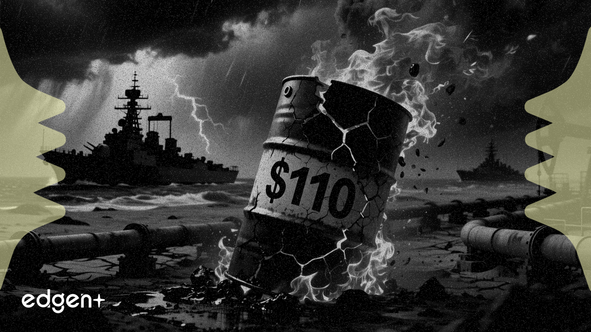 ブレント原油、ホルムズ海峡の膠着による記録的な在庫減少で110ドルを突破