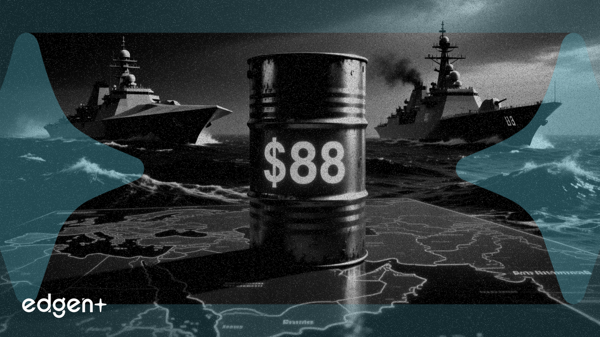 布蘭特原油衝向 88 美元，美海軍警告霍爾木茲海峽面臨水雷威脅