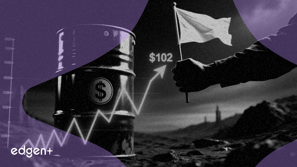 이란 휴전 협상 부인에 브렌트유 102달러 상회 반등