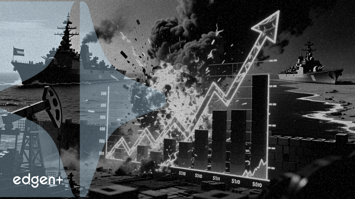 美宣布封锁霍尔木兹海峡，布伦特原油大涨 8% 突破 102 美元