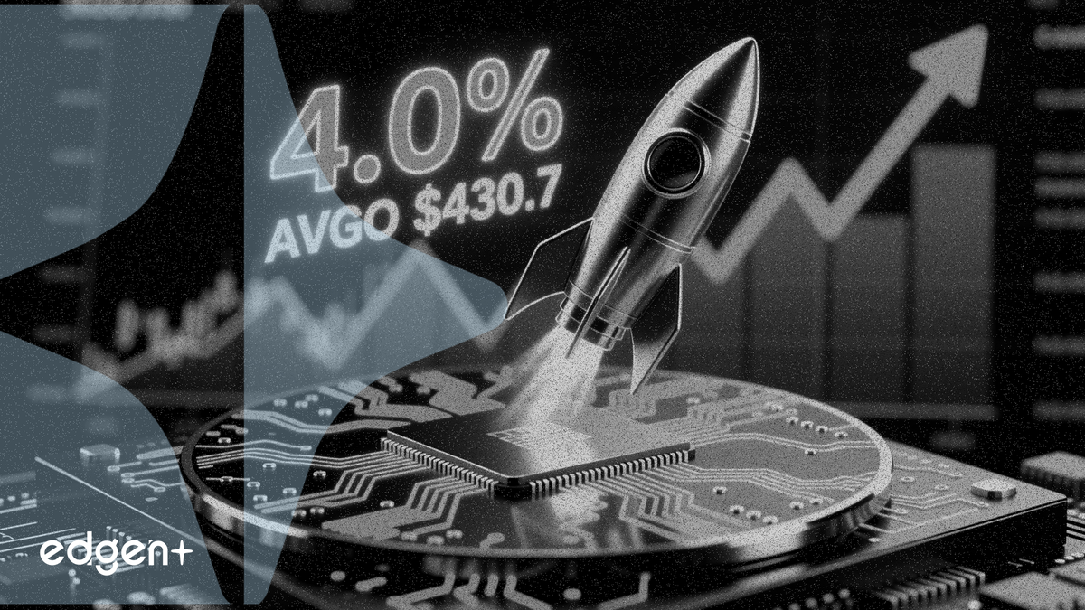 ブロードコム、決算前に4%上昇し430.70ドルへ—シティがトップ半導体銘柄に選定